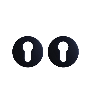 Накладки на ключевой цилиндр Накладка под цилиндр TRODOS на круглом основании ET-03 AL BL 